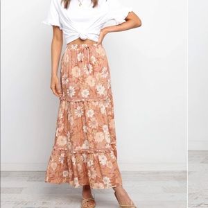 Petal & Pup OSANI SKIRT - BROWN